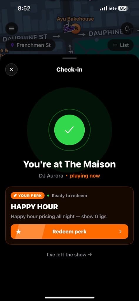 Check in screenshot